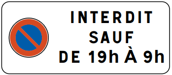 Panonceau M11b1  - Groupe Self Signal
