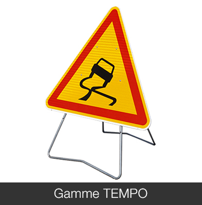 Signalisation temporaire Panneau de chantier TEMPO